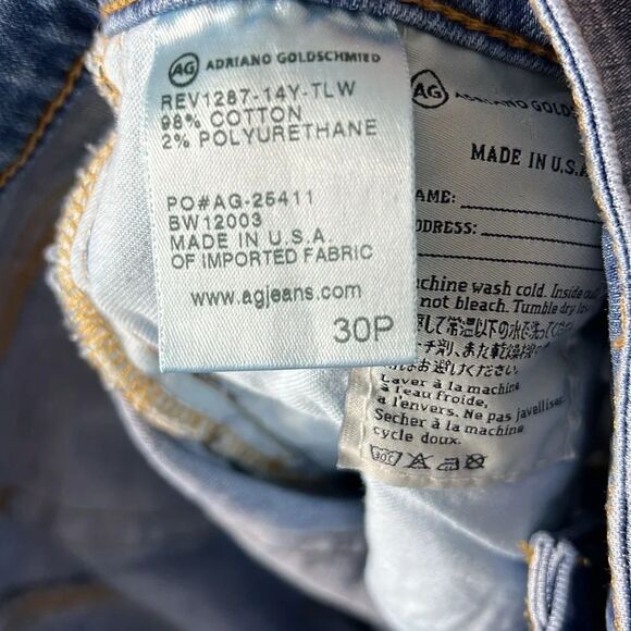 AG The Angelina Bootcut Jeans Flattering Fit, Size 30 Petite - Picture 11 of 11